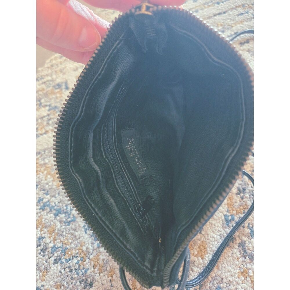 VTG Nicole Miller 90's Mini Shoulder Purse Food Print Pop-Art Bag Potato Chips - Picture 6 of 13